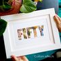 Personalised 50th Fifty Birthday Photo Gift, thumbnail 5 of 9