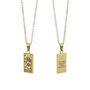 Personalised Fortune Tarot Card Necklace, thumbnail 5 of 6
