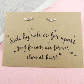 Friendship Heart Earrings, 2 of 4