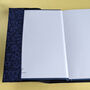 Taurus Personalised Fabric Notebook Birthday Gift, thumbnail 2 of 2