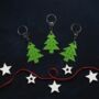 Christmas Tree Keyring, thumbnail 3 of 6