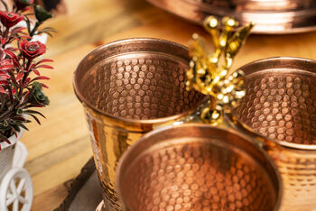 Handmade Solid Copper Pencil Holder, 4 of 8