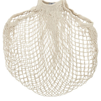 Cream Turtle Netted Shopping Bag, 3 of 3