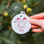 Next Christmas We'll Be Married Ceramic Tree Decoration, thumbnail 1 of 3