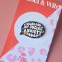 Managed My Social Anxiety Enamel Pin Badge, thumbnail 1 of 5