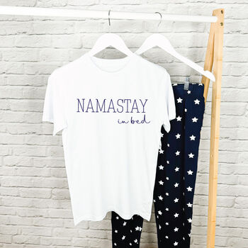 Namastay In Bed Ladies Yoga Pyjamas, 2 of 2