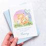 Personalised 1st Birthday As Daddy Woodland Animal Card, thumbnail 1 of 4