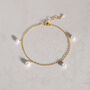 Sterling Silver Or Gold Filled Pearl Drops Bracelet, thumbnail 2 of 10
