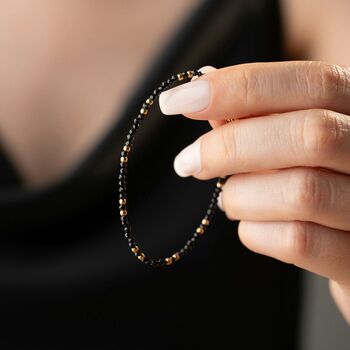Natural Obsidian Bracelet, 2 of 4