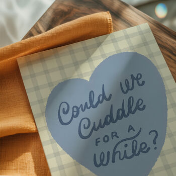 Could We Cuddle Print, Nursery Print, Bedroom Art, 5 of 12