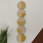 Yellow Lines Geometric Contemporary Wall Hanging Art, thumbnail 3 of 6