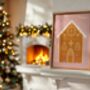 Gingerbread House Kids’ Christmas Art Print, thumbnail 2 of 7