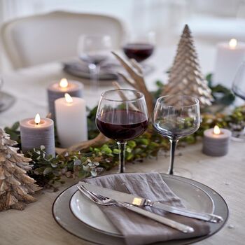 Francesca Christmas Tree Candle Silver, 2 of 2