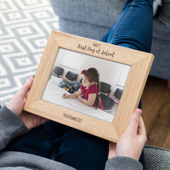 Personalised First Day At School Photo Frame, 2 of 2