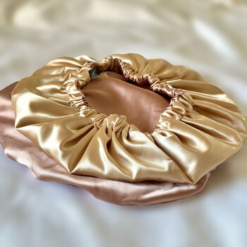 Personalisable Reversible Satin Bonnet 'Gifts For Her', 4 of 11
