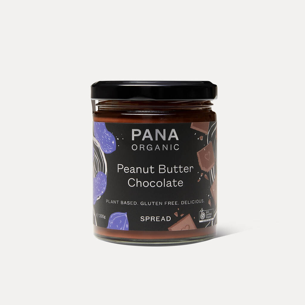 Pana Organic Peanut Butter Chocolate Spread, 1 of 3