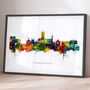 Tewkesbury Skyline Cityscape Art Print, thumbnail 1 of 12