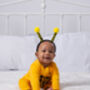 New Baby Sleepsuit, I'm The Bees Knees, Cotton Babygrow, thumbnail 1 of 5