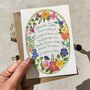 Whimsical Floral Garden Wedding Invitation Suite, thumbnail 2 of 11