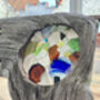 Driftwood And Seaglass Sculpture #Five, thumbnail 2 of 3