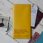 World Destinations Personalised Travel Document Holder, thumbnail 9 of 9