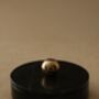 Handmade Black Marble Storage Box Brass Handle, thumbnail 1 of 3