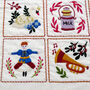 Twelve Days Of Christmas Festive Embroidery Kit, thumbnail 3 of 12