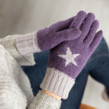Star Knitted Gloves, 2 of 7