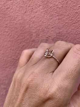 Victorian Head Fox Ring, 6 of 9