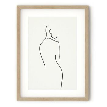 Abstract Line Drawing Print Set Of Two, 3 of 5
