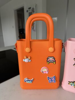 Mini Croc Style Crossbody Bag, 8 of 9
