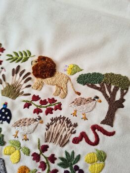 African Savanna, Hand Embroidery Kit, 4 of 12