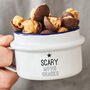 Personalised Scary Movie Halloween Snack Pot, thumbnail 1 of 4