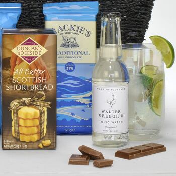 Scottish Gin And Treats Hamper, 4 of 4
