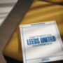Leeds League Champions Personalised Football Gift Lufc Newspaper History Book, thumbnail 3 of 8