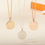 Personalised Disc Necklace, thumbnail 3 of 5