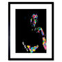 Painting Billy Connolly Abstract Wall Art Print, thumbnail 1 of 3