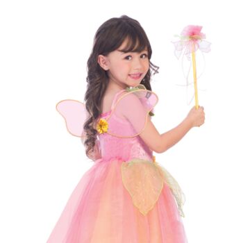 Children's Peach Melba Fairy Dress Up Costume, 3 of 4