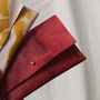 Leather Tie Dye Purse, thumbnail 4 of 9