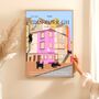 Edinpurrgh Cat Art Print, thumbnail 1 of 4