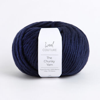 The Chunky Yarn 100g Ball 100% Merino Wool, 9 of 12