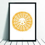 Maya Sun Art Print Framing Available, thumbnail 1 of 3
