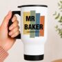 Persoanalised Male Teacher Travel Mug, thumbnail 1 of 3