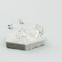 Sterling Silver 50th Tree Of Life Ear Studs, thumbnail 4 of 8