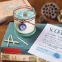 Handpoured Scorpio Birthday Scented Candle And Bracelet, thumbnail 5 of 8