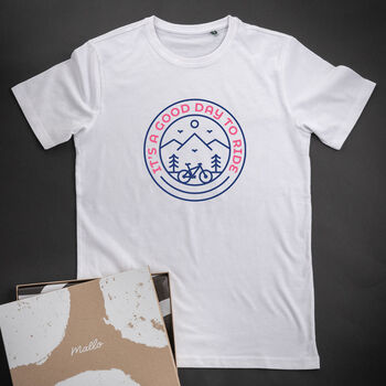 'Good Day To Ride' Cycling T Shirt, 3 of 7