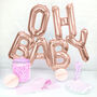 'Oh Baby' Baby Shower Balloon Decoration, thumbnail 3 of 4