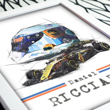 Daniel Ricciardo Formula One Poster, 3 of 4