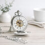 Personalised Wedding Dual Opening Pocket Watch For Dad Or Groom, thumbnail 2 of 5