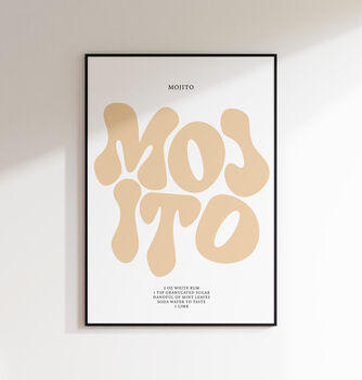 Mojito Cocktail Print, 5 of 8